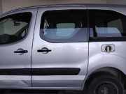 Peugeot Partner Tepee 2 Schiebetür links mit Scheibe BJ2009 EZR aluminiumgrau