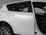 Mazda 3 BL Tür hinten rechts weissmetallic 5-Türer Fließheck Bj.2009 