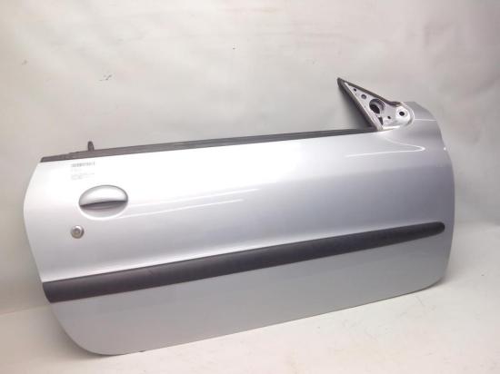 Peugeot 206cc Cabrio BJ2001 Tür vorn rechts Beifahrertür silber Bild Peugeot 206cc Cabrio BJ2001 Tür vorn rechts Beifahrertür silber
