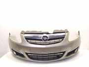Opel Corsa D orig Stoßfänger Stoßstange vorn Z40M Champagnersilber BJ2007 m Grill