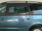 VW Sharan 7M original Tür hinten links LC5W-blue atmosphere Facelift Rohbau Bj.2003 