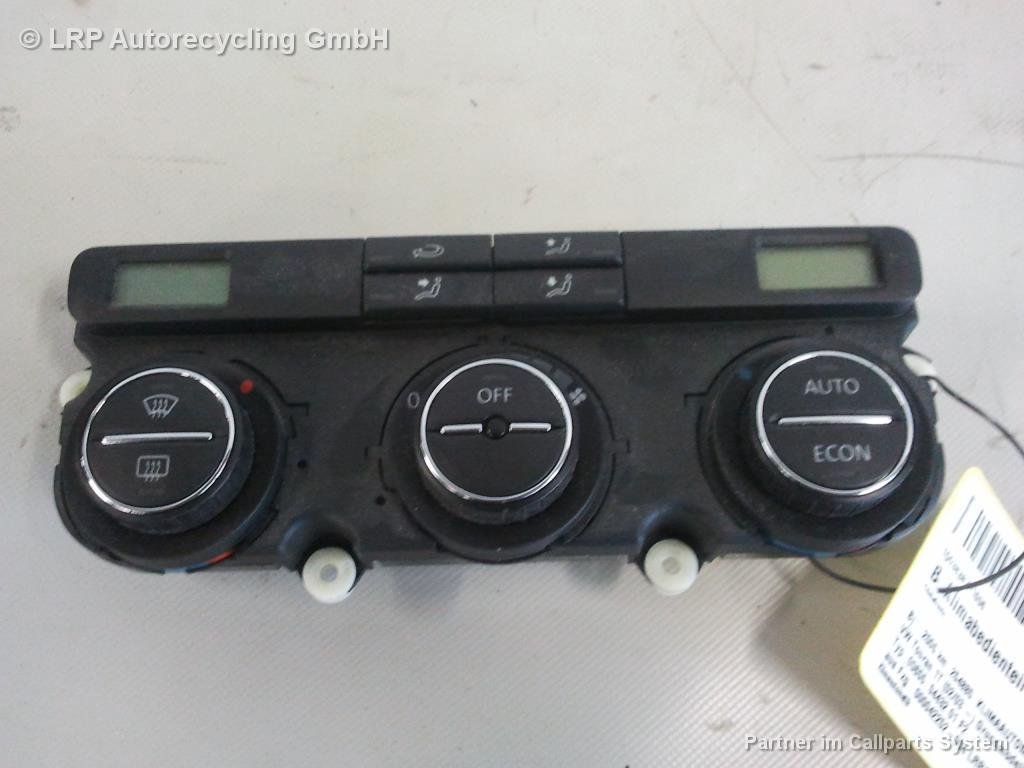 VW Touran 1T Heizungsregulierung Klimabedienteil BJ2005 Bild VW Touran 1T Heizungsregulierung Klimabedienteil BJ2005