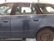 Audi A4 8E B6 Avant Tür hinten links Kombi LZ5C Mauritiusblaumetallic BJ2003