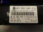 Audi A8 4E BJ2002 Klimabedienteil Heizungsregulierung 4E0820043A 5PR SOUL