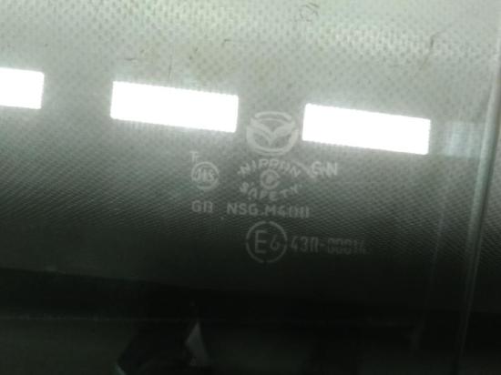 Mazda 6 GH Türscheibe hinten links grüncol. 5-Türer Fließheck Bj.2008 Bild Mazda 6 GH Türscheibe hinten links grüncol. 5-Türer Fließheck Bj.2008