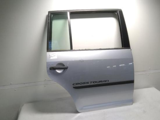 VW Touran 1T Bj.2009 original Tür hinten rechts Reflexsilbermet. LA7W Bild VW Touran 1T Bj.2009 original Tür hinten rechts Reflexsilbermet. LA7W