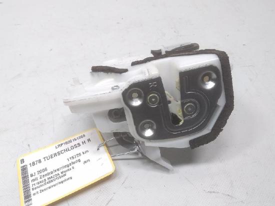 Mazda 6 GH original Türschloß hinten rechts mit ZV Bj.2008 Bild Mazda 6 GH original Türschloß hinten rechts mit ZV Bj.2008