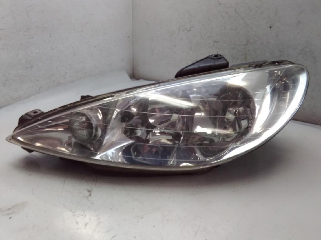Peugeot 206CC Bj.2005 original Scheinwerfer links Valeo mit LWR Bild Peugeot 206CC Bj.2005 original Scheinwerfer links Valeo mit LWR