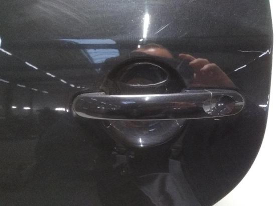 VW Touran 1T Bj.2004 Tür hinten links schwarzmet. LC9Z Black Magic Bild VW Touran 1T Bj.2004 Tür hinten links schwarzmet. LC9Z Black Magic