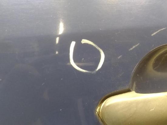 VW Touran 1T original Tür hinten links Indienblau LL5M Bj.2004 Bild VW Touran 1T original Tür hinten links Indienblau LL5M Bj.2004 