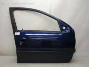 Peugeot 206 Tür vorn rechts Beifahrertür EGE China Blau Metallic 5türig BJ2004