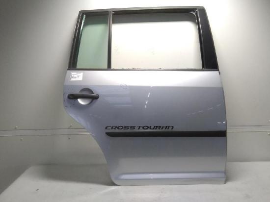 VW Touran 1T Bj.2009 original Tür hinten rechts Reflexsilbermet. LA7W Bild VW Touran 1T Bj.2009 original Tür hinten rechts Reflexsilbermet. LA7W