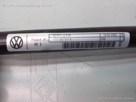 VW Touran 1T Sitzstütze Sicherungsbügel 1T0883501A BJ2005 Bild VW Touran 1T Sitzstütze Sicherungsbügel 1T0883501A BJ2005