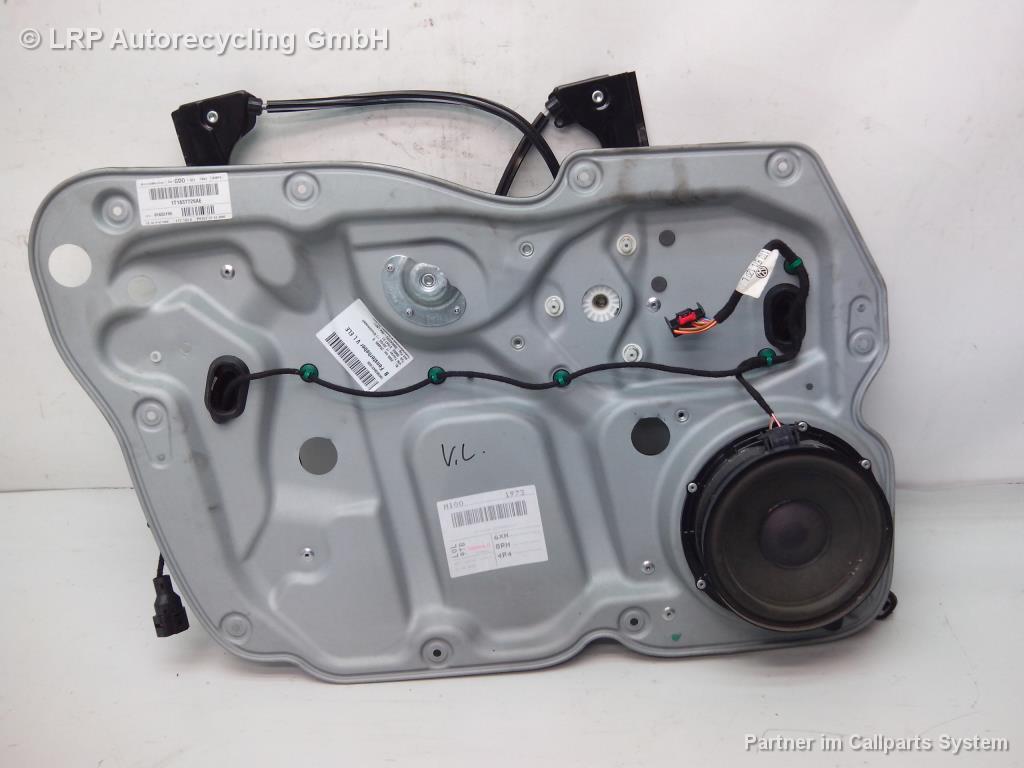 VW Touran 1T Fensterheber vorn links auf Grundplatte elektrisch BJ2005 Bild VW Touran 1T Fensterheber vorn links auf Grundplatte elektrisch BJ2005