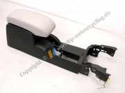 Ford Mondeo 3 original Mittelkonsole mit Armlehne Leder hellgrau BJ2003