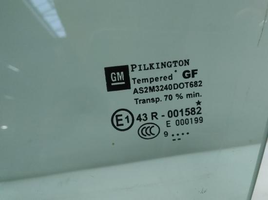 Opel Zafira B Bj.2009 original Türscheibe vorn links Bild Opel Zafira B Bj.2009 original Türscheibe vorn links 