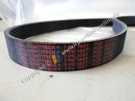 Land Rover Discovery 2 Keilriemen Flachriemen PQS101510 7PK1867 CONTITECH BJ1999 Bild Land Rover Discovery 2 Keilriemen Flachriemen PQS101510 7PK1867 CONTITECH BJ1999