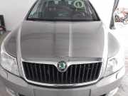 Skoda Octavia 2 1Z Facelift Motorhaube Deckel vorn mit Grill BJ2012 LF8H cappuccinobeige 