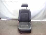 Mercedes W210 Sitz vorn links Fahrersitz Leder schwarz BJ2001