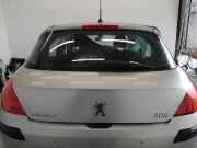 Peugeot 308 I Heckklappe aschgraumetallic ETS mit Scheibe BJ2009 Delle