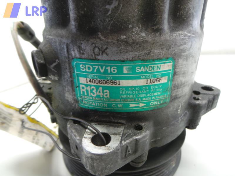 Peugeot 306 Klimakompressor 1400606961 Sanden BJ1999 Bild Peugeot 306 Klimakompressor 1400606961 Sanden BJ1999