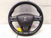 Seat Alhambra 7N original 3-Speichen Lederlenkrad mit Multifunktion Bj.2015