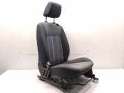Ford Fiesta JA8 Sitz vorn links Fahrersitz 3-Türer Stoff graublau BJ2009