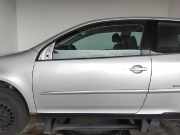 VW Golf 5 Tür vorn links Fahrertür 3-türig BJ2008 LA7W reflexsilbermetallic