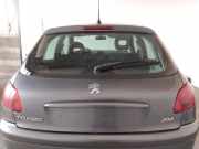 Peugeot 206 Heckklappe thoriumgrau KTH mit Scheibe Facelift BJ2008 Fließheck