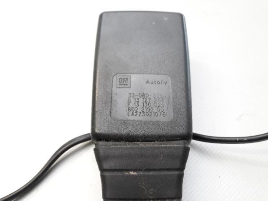 Opel Zafira B Bj.2007 original Gurtschloss mit Gurtstraffer vorn links Bild Opel Zafira B Bj.2007 original Gurtschloss mit Gurtstraffer vorn links