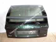 Audi A2 8Z orig Heckklappe LZ6S Piniengrün mit Heckscheibe und Spoiler BJ2001