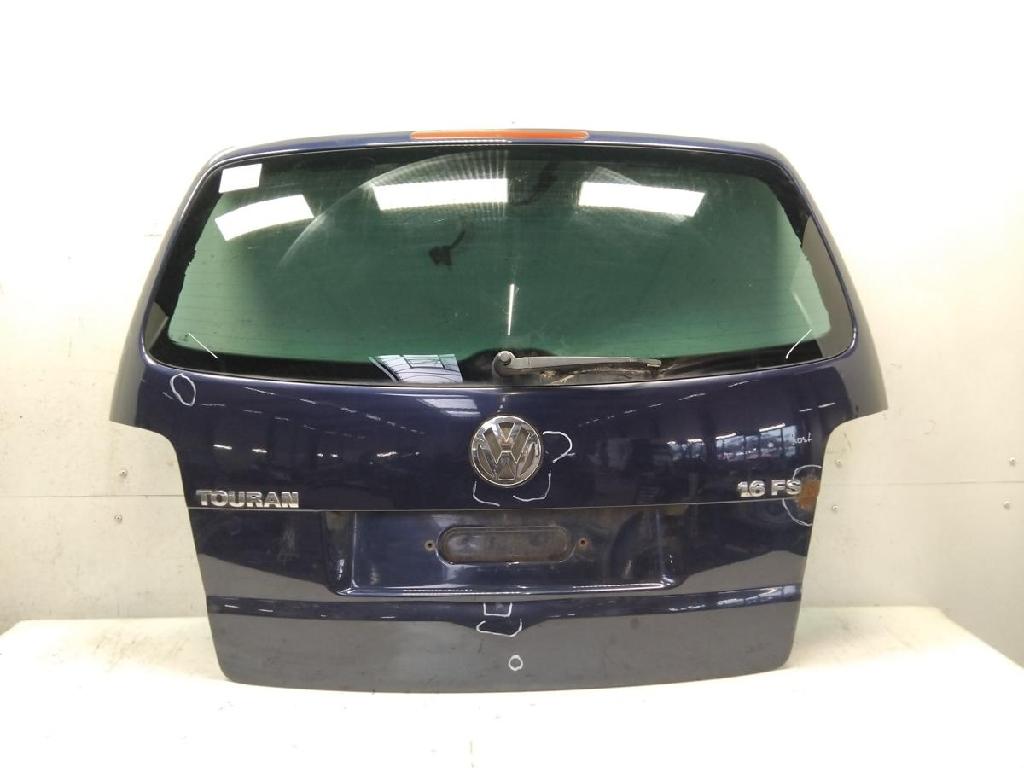 VW Touran 1T original Heckklappe LB5N Indigoblau mit Heckscheibe BJ2003 ROST