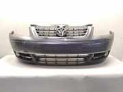 VW Touran 1T original Stoßstange Stossfänger vorn LD7X platinumgrey BJ2006 