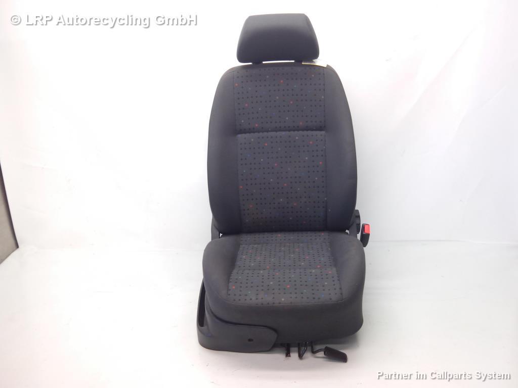 VW Polo 6N2 Sitz Beifahrersitz vorn rechts 5türig Stoff dunkelgrau BJ2001 Bild VW Polo 6N2 Sitz Beifahrersitz vorn rechts 5türig Stoff dunkelgrau BJ2001