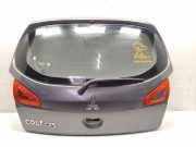 Mitsubishi Colt Z30 orig Heckklappe U63 Stahlgrau mit Heckscheibe 3türig BJ2005