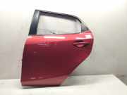 Mazda 2 DE original Tür hinten links rot 5türig BJ2007