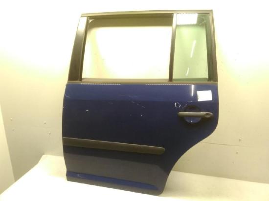 VW Touran 1T original Tür hinten links Indienblau LL5M Bj.2004 Bild VW Touran 1T original Tür hinten links Indienblau LL5M Bj.2004 
