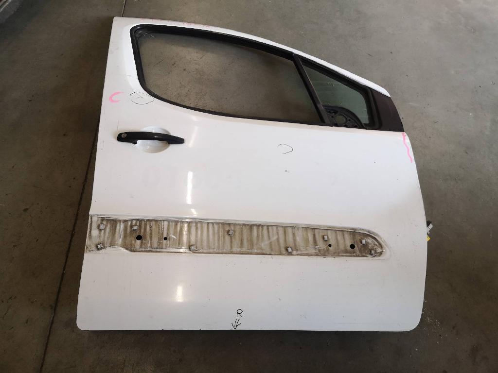 Tür Rechts Vorne Citroen Berlingo II B9 polarweiss EWP 9004Z6 267733