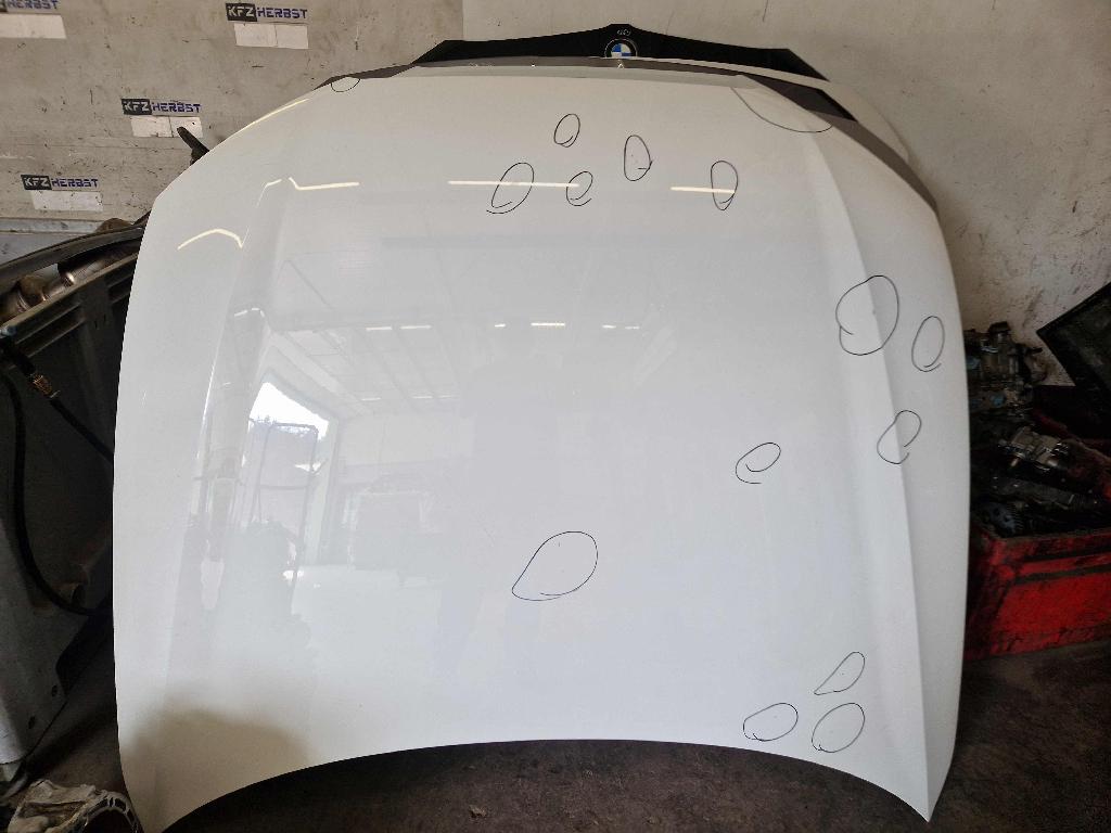 Motorhaube Audi A6 C7 4G Weiss 4G0823029A 335432