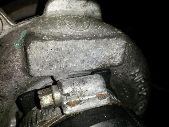 Turbolader VOLVO V40 KOMBI (VW) 1.9 DI 85 KW 8200369581 Bild Turbolader VOLVO V40 KOMBI (VW) 1.9 DI 85 KW 8200369581