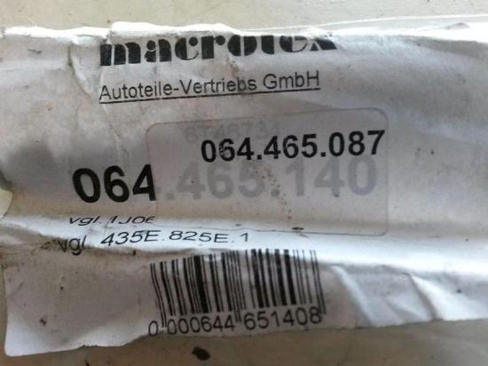 Bremsschlauch rechts vorn VW GOLF IV (1J1) 1.6 74 KW 064.465.087 Bild Bremsschlauch rechts vorn VW GOLF IV (1J1) 1.6 74 KW 064.465.087