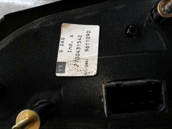 Außenspiegel elektrisch lackiert links mit asphärischen Glas RENAULT SCÉNIC I (JA0/1_) 1.9 DCI 75 KW 7700431542 Bild Außenspiegel elektrisch lackiert links mit asphärischen Glas RENAULT SCÉNIC I (JA0/1_) 1.9 DCI 75 KW 7700431542