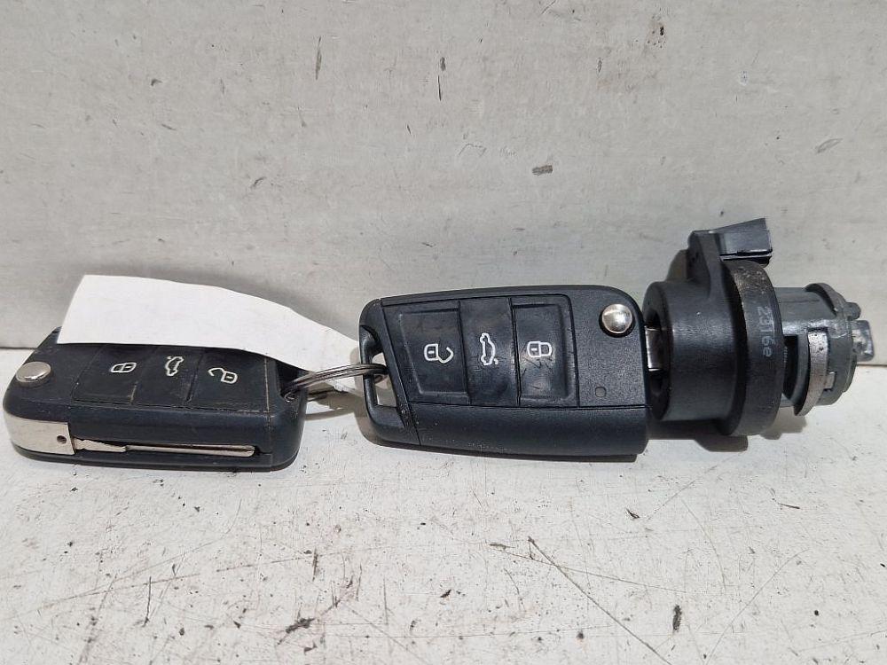 Zündschloss mit Schlüssel VW GOLF VII (5G1, BE1, BE2, BQ1) 1.6 TDI 81 KW 107905855CF