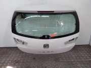 Seat Leon 1P Bj.2011 Heckklappe Kofferraumdeckel LB9A CANDYWEISS