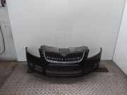Skoda Fabia 2 5J BJ 2009 Stoßfänger Stoßfänger V Nebel Kühlergrill 9910