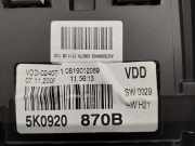 VW GOLF VI Armatur Tacho 5K0920870B ab 10.08