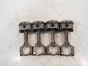 4x Kolben Pleuelstange f?r Renault Clio III 1,6 16V K4M800 K4M