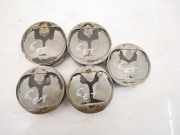5x Kolben für Mercedes SL350 R230 3,7 Benzin M112.973 112.973 M112 1295
