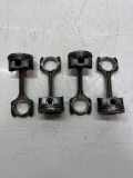 4x Kolben Pleuelstange für Kia Hyundai i20 PB 1,2 G4LA 2304103230 2351003210