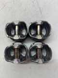 4x Kolben Für Nissan Qashqai 1,3 DIG-T HR13DDT HR13 120104242R